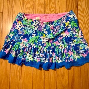 Floral Blue Skirt